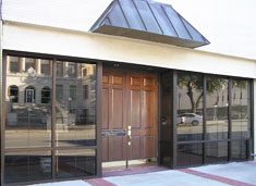 Conveniently located across from the Hunt County Courthouse